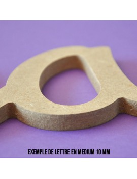 Alphabet en bois pour prénom d'enfant 5 cm Lettre C - La Poste
