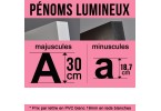 Prénoms lumineux (30 cm)