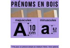 Prénoms bois (10 cm)