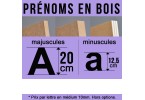 Prénoms bois (20 cm)