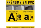 Prénoms PVC (40 cm)